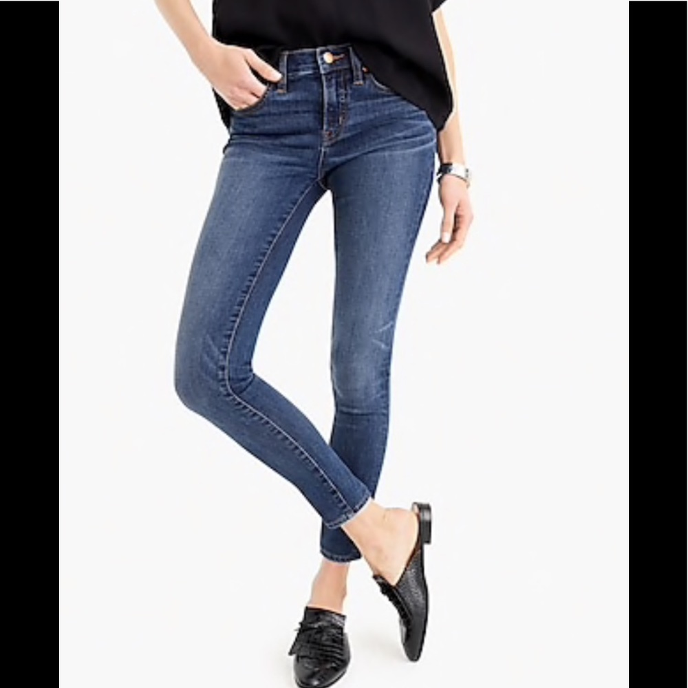 J.Crew Ankle Toothpick Jeans